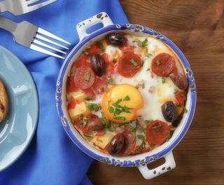 Huevos Rotos Con Chistorra