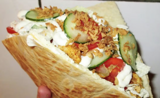 Kebab w bułce boczkowy