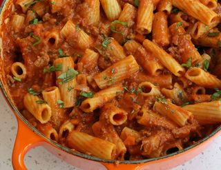 Pasta bolognese