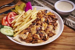 Plat Shawarma