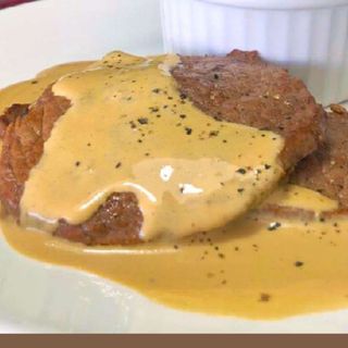 Bife Grelhado à Mostarda + Sopa 