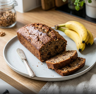 Chlebek bananowy - wegański