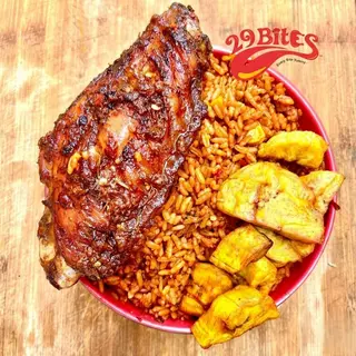 Smokey Jollof & Fried Rice + Turkey