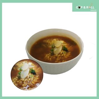 Рамьон с нарязан оризов кейк