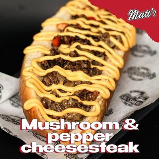 Mushroom & PPepper Cheesesteak