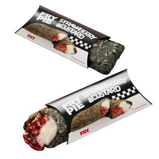 2x Fry Pie Strawberry & Custard