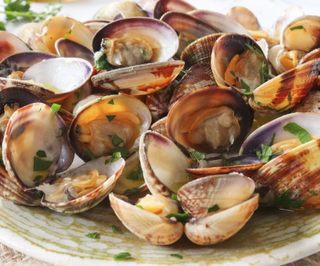 Almejas de Las Rías gallegas a la plancha