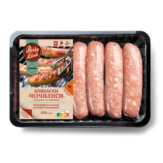 Ковбаски PREMIA Чізчікенси для гриля та смаження (450г)