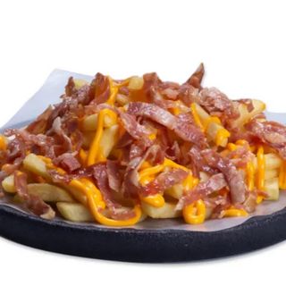 Patatas bacon y cheddar 