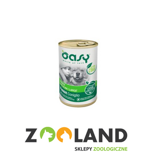 Oasy Mono Adult Królik 400g
