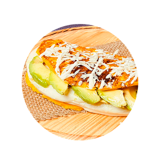 Cachapa De Queso Y Aguacate