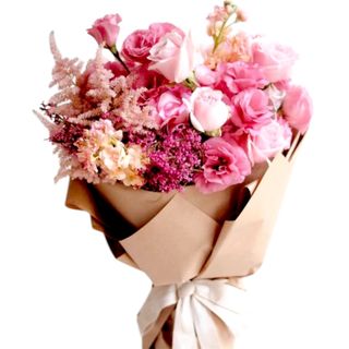 RÓŻOWE MARZENIE - BUKIET PASTELOWY