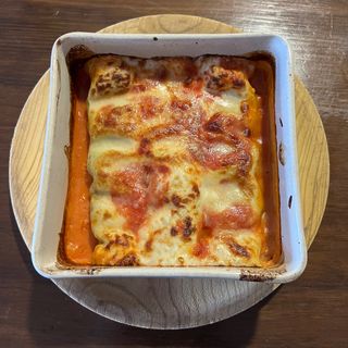 Cannelloni Di Ricotta E Spinaci (Ración)