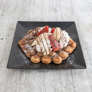 Nutella, Fresa, Plátano y Helado