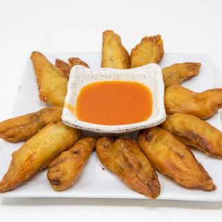 Tapa de Flores De Calabacín Fritas
