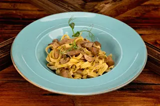 Tagliatelle con porcini