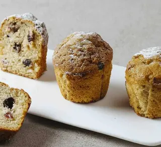 Muffin aux fruits rouges