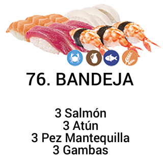 73. Bandeja (8 Uds.)