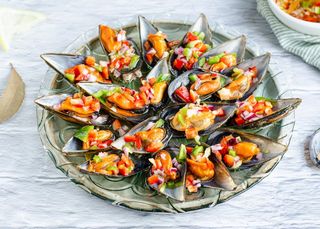 Mejillones en salsa