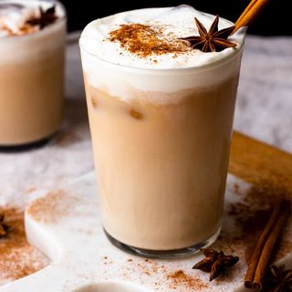 iced dirty chai latte