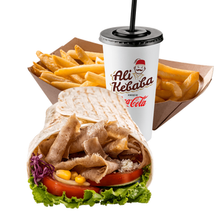 CLASSIC KEBAB MENU TORTILJA - MALA