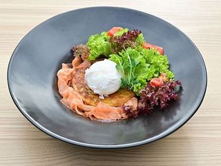 Хешбраун з лососем (320g)