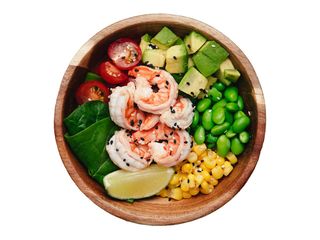 Поке с креветками