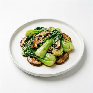 Verduras Con Champiñones