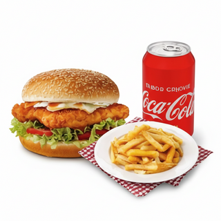 Menú Hamburguesa De Pollo