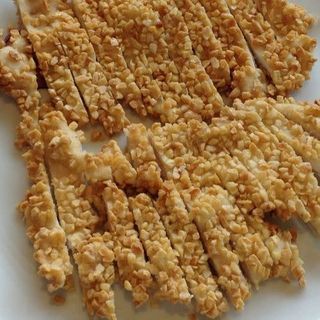 Pollo Frito Con Almendras