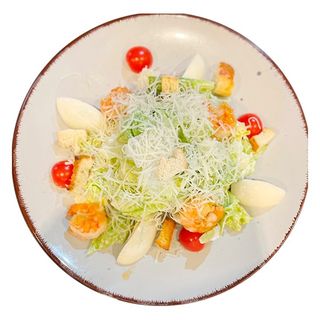 Салат "Цезарь" с креветкой