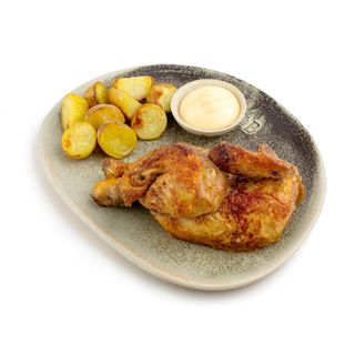 Combo 1/2 pollo a l'ast