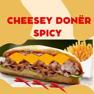 Cheesey donër Spicy 