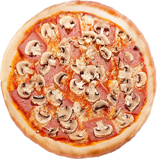 Bacon and Mushroom Pizza