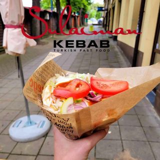 Kebab w chlebie tureckim