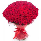 Buchet din 101 trandafiri rosii Olanda