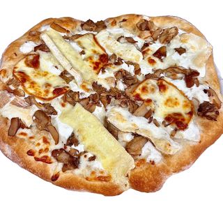 Pinsa  Porcini e formaggi