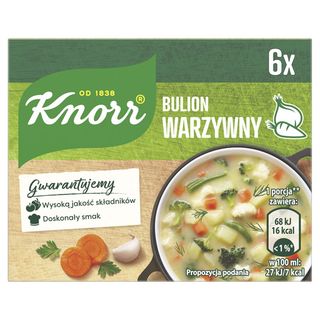 Bulion warzywny (6szt.) knorr. 0.06кг