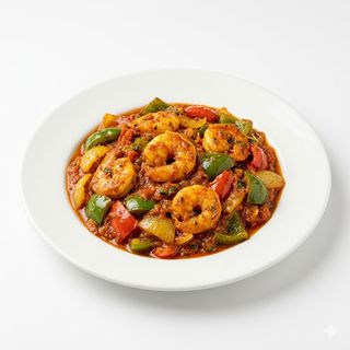 Langostinos Jalfrezy