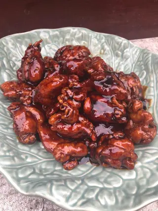 59. Pollo Caramelizado