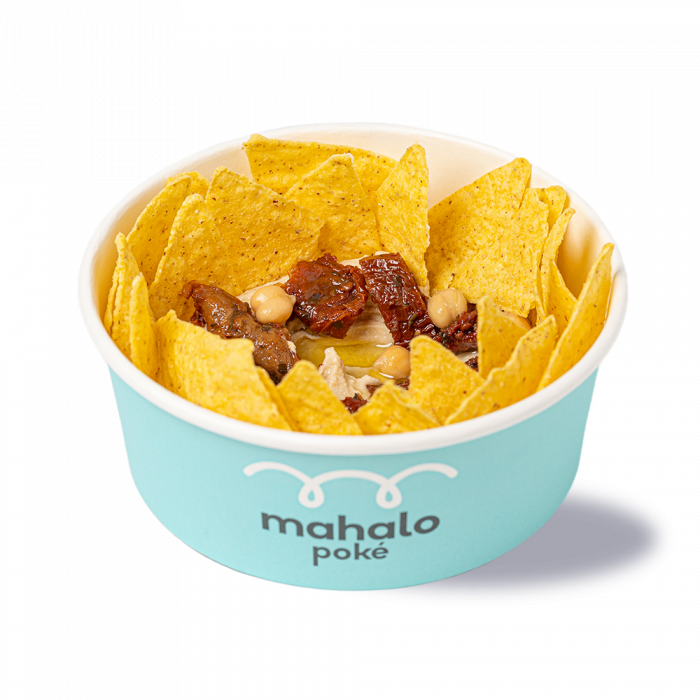 Hummus con chips