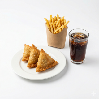 Menú Samosas Vegetal (3 Uds.)