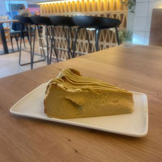 Tarta De Queso Y Pistacho