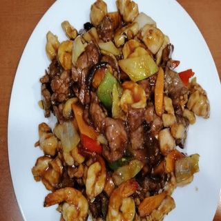 161. Arroz Con Familia De Salsa Ostra