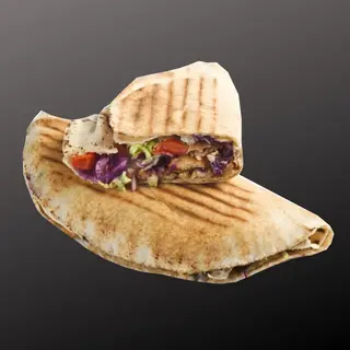 Tradycyjne w grillowanej pita