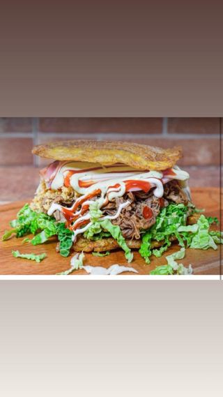 Patacón Sencillo de Carne