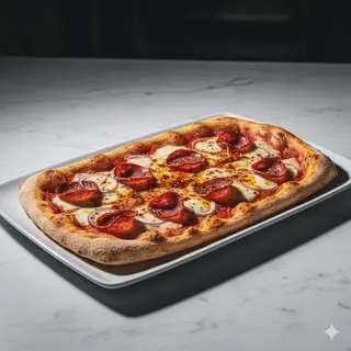 Pizza Diavola 30 Cm. X 40 Cm.