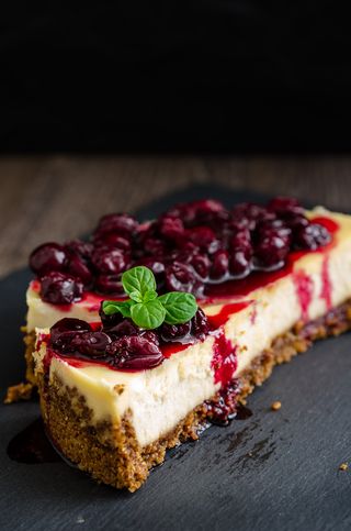 Torta cheesecake amarena 500 g