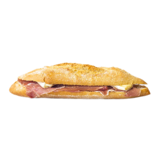 Flautin Jamon Serrano Con Queso Brie