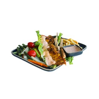 Escalope poulet (sauce champignon)